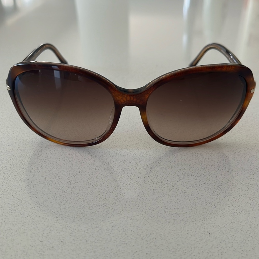 Prada Sunglasses Oval Havana Brown Gradient model SPR 04N-A 61017 BF4-6S1